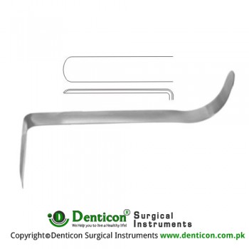Converse Nasal Retractor Stainless Steel, 9 cm - 3 1/2" Blade Size 28 x 12.5 mm